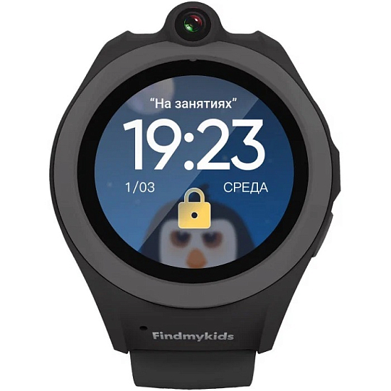 Умные часы FINDMYKIDS Pingo Roll Black (RUS)
