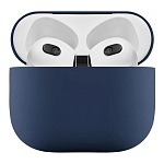 Силиконовый чехол TEXN для Airpods 3 темно-синий