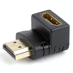 Переходник HDMI <--< HDMI CABLEXPERT (A-HDMI90-FML) угловой, золотые разъемы