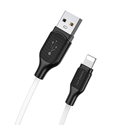 Кабель USB <--> Lightning  1.0м BOROFONE BX42 Encore, белый