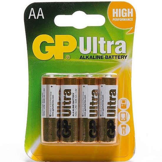 Элемент питания GP LR06 ULTRA BL-4