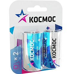 Элемент питания КОСМОС LR20 MAX BL-2 (2/24/96)