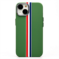 Задняя накладка Luxo Creative PC для iPhone 13/iPhone 14 (131) (green/multicolor)