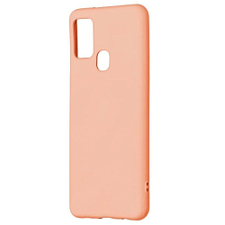 Задняя накладка ZIBELINO Soft Case для Samsung A21S (A217) (светло-розовый)