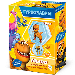 Мыло с картинкой 2 в 1 «Турбозавры. Трак» 10085179