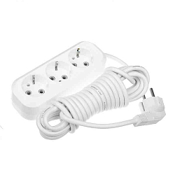 Сетевой удлинитель 10м SMARTBUY 3 розетки, с/з (SBE-16-3-10-Z)