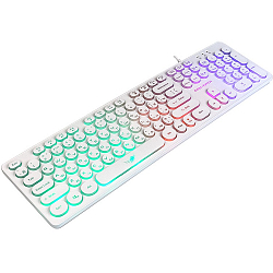 Клавиатура DIALOG Gan-Kata KGK-16U белая