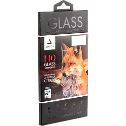 Противоударное стекло AMFOX PRIVACY для iPhone 16, черное