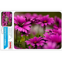 Коврик BURO BU-M20045 рисунок/цветы