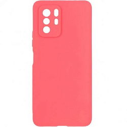 Задняя накладка ZIBELINO Soft Matte для Xiaomi Poco X3 GT/Xiaomi Redmi Note 10 Pro 5G (красный) защ камеры