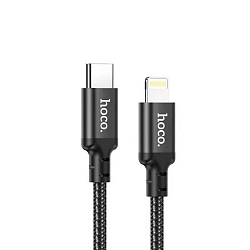 Кабель Lightning <--> Type-C  3.0м HOCO X14 Double speed чёрный