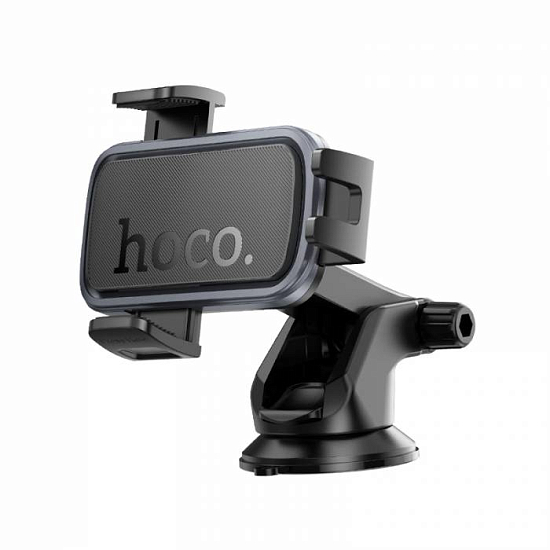 Автомобильный держатель HOCO H80 Black metallic