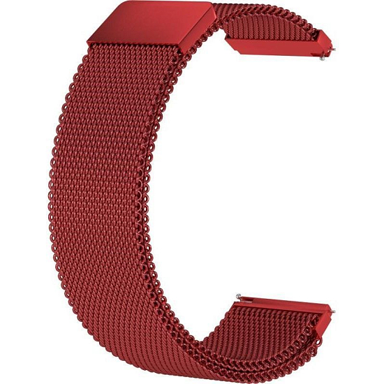 Металлический браслет на Apple Watch 38/40/41mm Красный