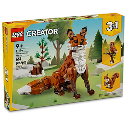 Конструктор LEGO CREATOR 31154 Лесные животные: Рыжая Лиса