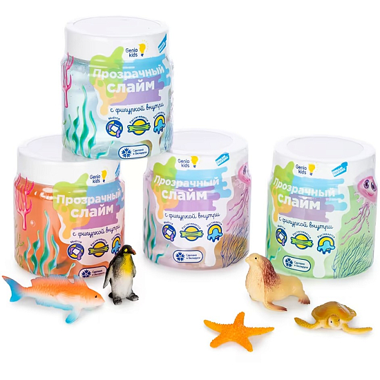 Мялка прозрачная с фигуркой SLI34