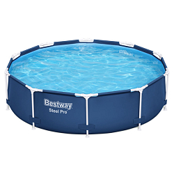 Бассейн каркасный BESTWAY 561QV Steel Pro 305х76см, 4678л