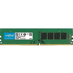 Оперативная память DDR4 16Gb CRUCIAL 3200 MT/s (PC4-25600) CL22 DR x8 Unbuffered DIMM 288pin