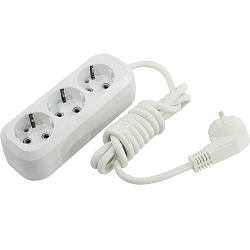 Сетевой удлинитель  2.0м SMARTBUY 3 розетки (SBE-16-3-02-Z)