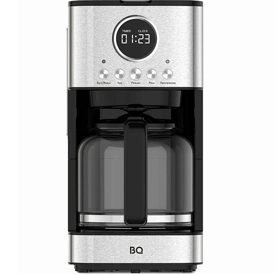 Кофеварка BQ CM1007 Стальной-черный