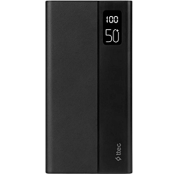 Внешний АКБ TTEC ReCharger Mega LCD (50000mAh) черный, PD 20W