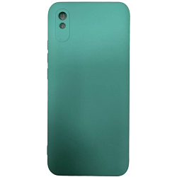 Задняя накладка ZIBELINO Soft Case для Xiaomi Redmi 9A (бирюзовый)
