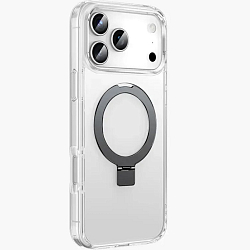 Задняя накладка KEEPHONE MAGICO MAGSAFE CASE WITH HOLD RING для iPhone 17 (CLEAR)