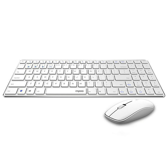 Клавиатура+мышь БП RAPOO 9300M белый