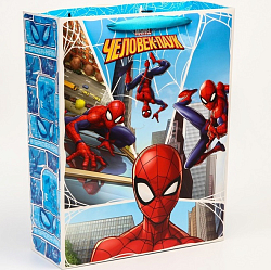 Пакет подарочный, Человек-паук, 31х40х11,5 см   7153501