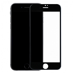 Противоударное стекло 2.5D MIETUBL для iPhone 7/8 Plus, полный клей, чёрный, в техпаке