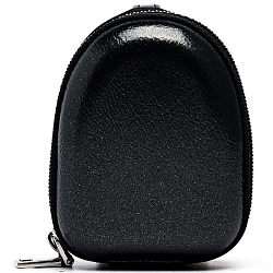 Чехол универсальный для наушников - Экокожа (black)