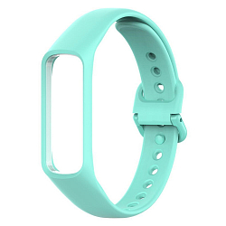 Силиконовый ремешок ZIBELINO для Samsung Galaxy Fit 3 (голубой)