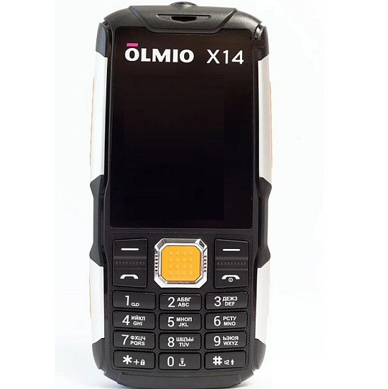 Телефон OlMIO X14 черно-оранжевый