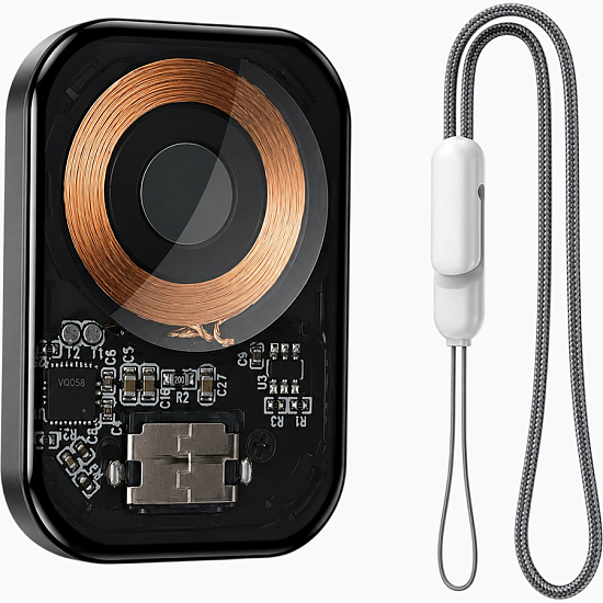 Устройство зарядное беспроводное Borofone, BQ25, Apple Watch, серый
