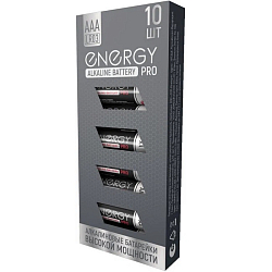 Элемент питания ENERGY LR03 Pro BL-10 (10/600)