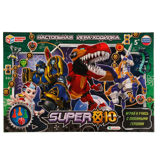 Настольная игра-ходилка Супер 10