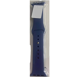 Силиконовый ремешок ISA Silicone для Apple Watch 38/40/41mm Бледно-синий