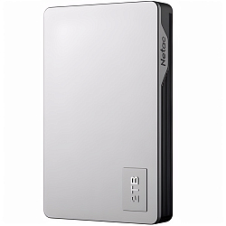 Внешний жёсткий диск 2.5" 2Tb NETAC (NT05K338N-002T-30SL) USB 3.0, серебристый + серый