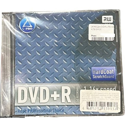 Диск DVD+R L-PRO 16х 4,7Gb Slim\10