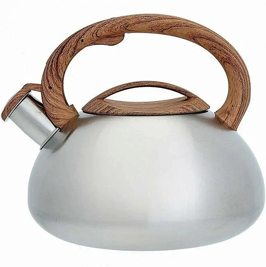 Чайник со свистком WEBBER BE-0593, 3л, сатин