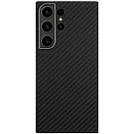 Задняя накладка K-Doo Kevlar для SAMSUNG Galaxy S24 Ultra, под карбон, черный