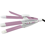 Мультистайлер DELTA LUX DL-0632 белый/сиреневый, 32 мм, 180 °C, 1 режим