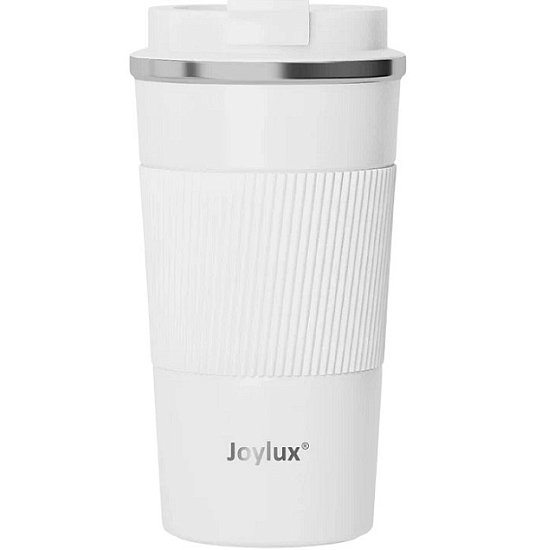 Термокружка 510мл JOYLUX EVERY DAY, нерж. сталь белый матовый 700293