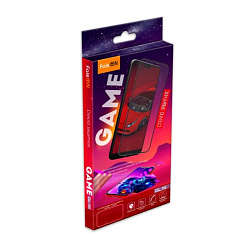 Противоударное стекло FAISON для SAMSUNG Galaxy A11/M11, GL-16, Game, матовое, черное, полный клей