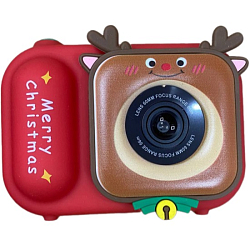 Фотоаппарат детский S11 Рождественская красная модель