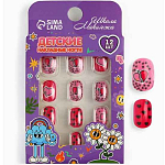 Детские накладные ногти "Love Red", 12 шт   10664346