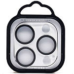 Противоударное стекло для камеры СG05 для iPhone 15 Pro/15 Pro Max (black)