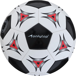 Мяч футбольный ONLYTOP, PVC, машинная сшивка, 32 панели, р. 5 1025756