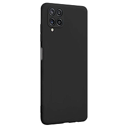 Задняя накладка ZIBELINO Soft Case для Samsung Galaxy A22 (черный)
