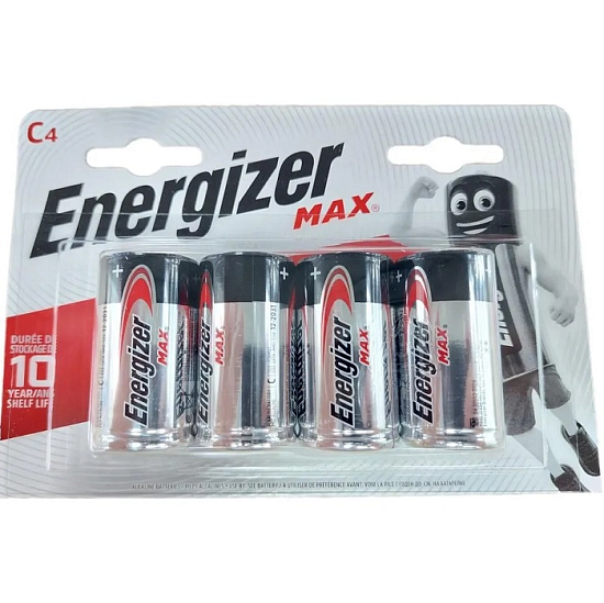 Элемент питания ENERGIZER LR14 MAX BL-4 (4/24)