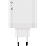 Сетевое ЗУ 1Type-C PERO TC13, белый, PD, 45W